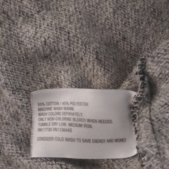 Merona women's XL black and gray marbled lightweight hooded jacket - Picture 14 of 14